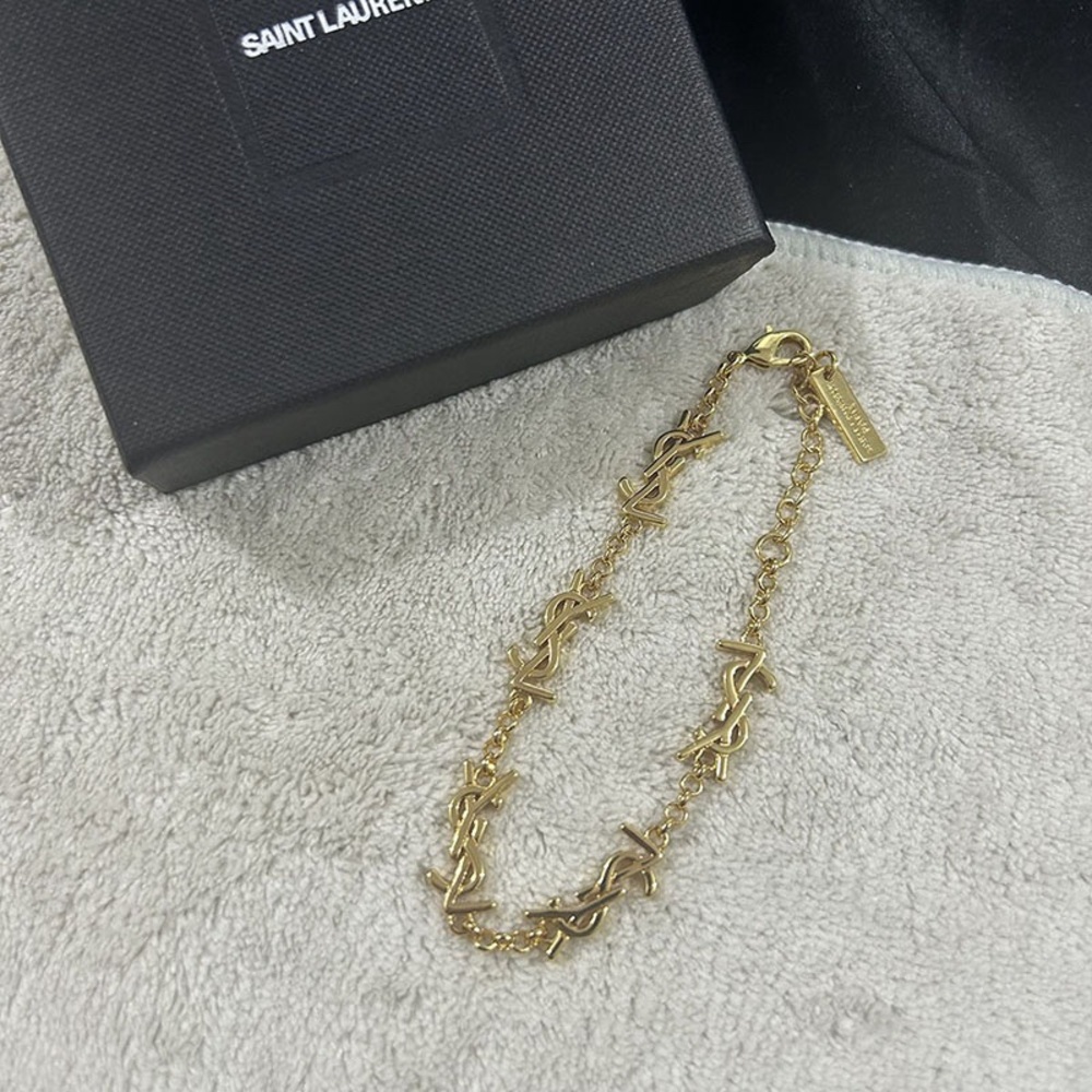 Yves Saint Laurent Bracelet 8 inch Length - Picture 1 of 6